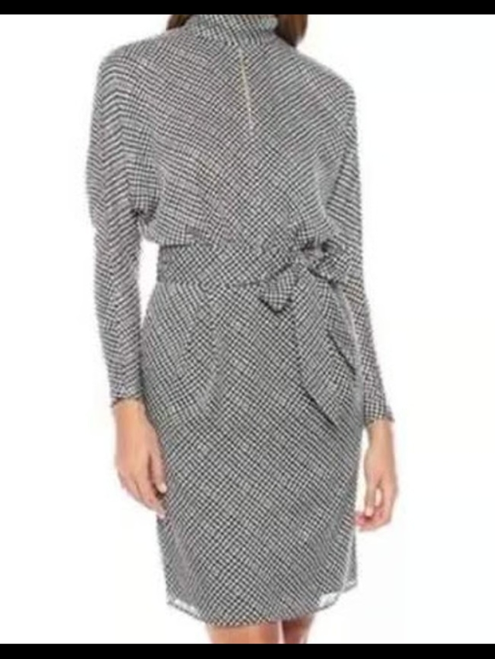 BRAND NEW ADORABLE JOIE ANASTASIA HOUNDSTOOTH DRESS SIZE MEDIUM
